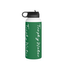 Load image into Gallery viewer, I Jump Instead Stainless Steel Water Bottle - Evergreen w/ White Logo
