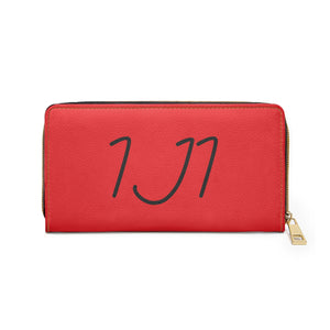 I Jump Instead Trophy Wallet - Showstopper Red w/ Black Logo