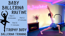 Load image into Gallery viewer, The Complete Trophy Body Ballerina Training Program | Experienced Jumpers Only
